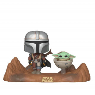 Funko Pop! #369 Moment: Mandalorian-Mandalorian&Child Merch