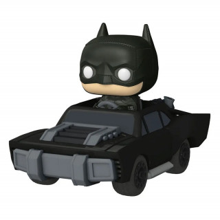 Funko Pop! Rides: Batman - Batman in Batmobile Super #282 Deluxe Vinyl Figura Merch