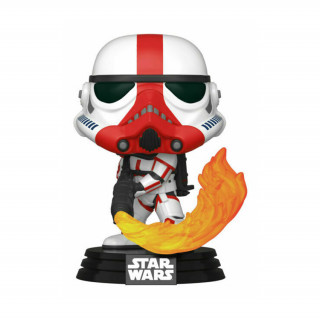 Funko Pop! TV: Star Wars The Mandalorian - Incinerator Stormtrooper #350 Vinyl Figura Merch