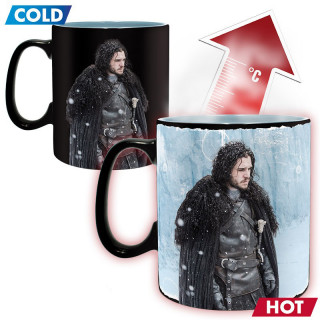 GAME OF THRONES - Mug Heat Change - 460 ml - Winter is here Merch