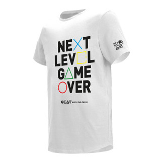 HELL Gamer Next Level Game Over T-Shirt White (M) Merch