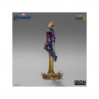 Iron Studios - 2012 Captain Marvel BDS 1/10 Socha - Avengers: Endgame Merch