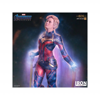 Iron Studios - 2012 Captain Marvel BDS 1/10 Socha - Avengers: Endgame Merch