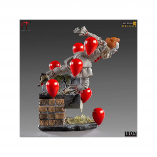 Iron Studios - Pennywise Deluxe Art Scale 1/10 Sochar - IT Chapter Two Merch