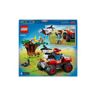 LEGO City Záchranárska štvorkolka v divočine (60300) Hračka