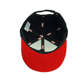 MARVEL - Snapback Cap - Black & Red - Logo Merch