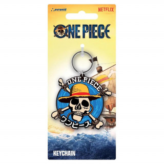 One Piece Live Action - Straw Hat Crew Icon PVC kľúčenka Merch