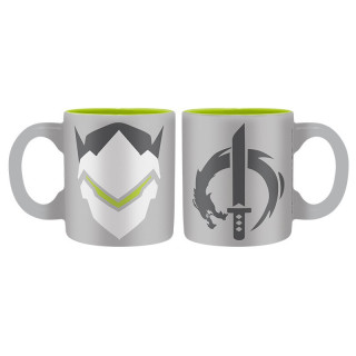 OVERWATCH - Set 2 espresso mugs - Hanzo & Genji, 110 ml Merch