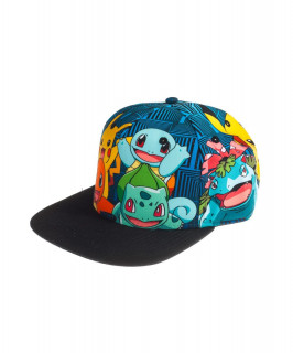 Pokemon - Charmander and Friends Snapback hat Merch