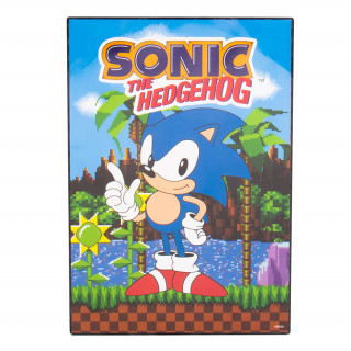 Sonic Poster light Merch