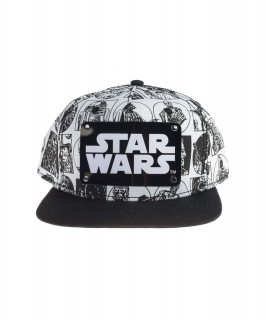 Star Wars - Comic Style Snapback hat Merch