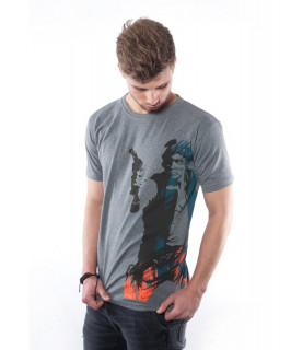 Star Wars - Han Solo T-shirt (gray) M Merch