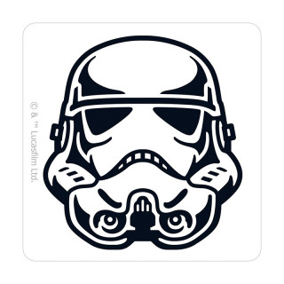 STAR WARS - Pck Glass 29cl + Coaster + Mini Mug "Trooper" Merch