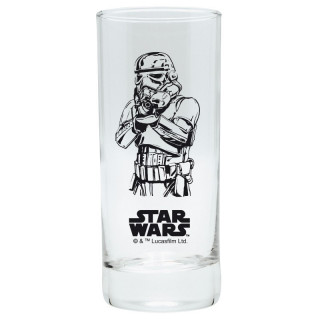 STAR WARS - Pck Glass 29cl + Coaster + Mini Mug "Trooper" Merch