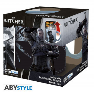 THE WITCHER - Meniaci sa hrnček - Geralt & Ciri Merch