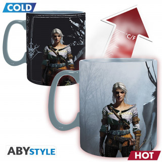 THE WITCHER - Meniaci sa hrnček - Geralt & Ciri Merch