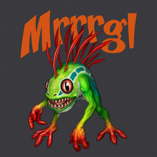 WORLD OF WARCRAFT - T-shirt  Murloc - dark grey - new fit (XS) Merch