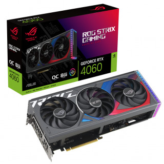 ASUS ROG -STRIX-RTX4060-O8G-GAMING NVIDIA GeForce RTX­ 4060 8 GB GDDR6 PC