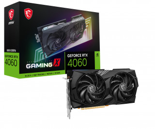 MSI GAMING GEFORCE RTX 4060 X 8G grafická karta NVIDIA 8 GB GDDR6 PC