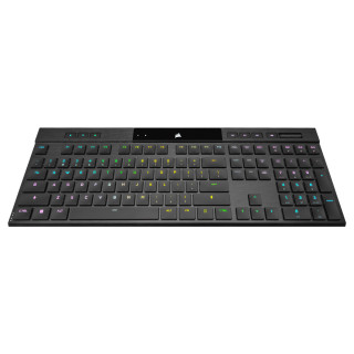 Corsair K100 AIR klávesnica USB + RF Wireless + Bluetooth QWERTY Anglický Čierna PC