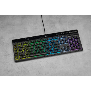 Corsair K55 RGB PRO klávesnica USB QWERTY Anglický Čierna PC