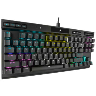 Corsair K70 RGB TKL klávesnica USB QWERTY US English Čierna PC