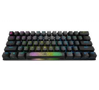 Corsair K70 PRO MINI WIRELESS RGB 60% klávesnica RF Wireless + Bluetooth QWERTY Anglický Čierna PC