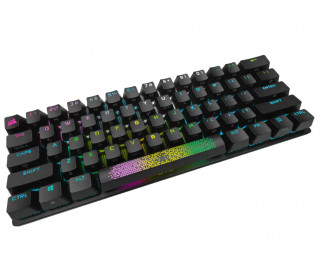 Corsair K70 PRO MINI WIRELESS RGB 60% klávesnica RF Wireless + Bluetooth QWERTY Anglický Čierna PC