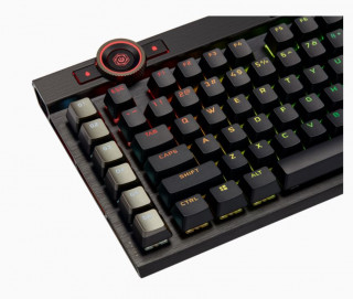 Corsair K100 RGB klávesnica USB QWERTZ Holandský Čierna PC