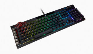 Corsair K100 RGB klávesnica USB QWERTZ Holandský Čierna PC