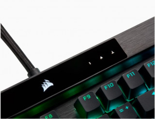 Corsair K100 RGB klávesnica USB QWERTZ Holandský Čierna PC