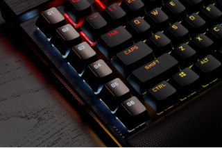 Corsair K100 RGB klávesnica USB QWERTZ Holandský Čierna PC