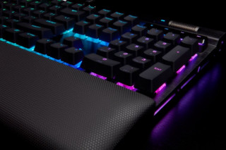 Corsair K100 RGB klávesnica USB QWERTZ Holandský Čierna PC