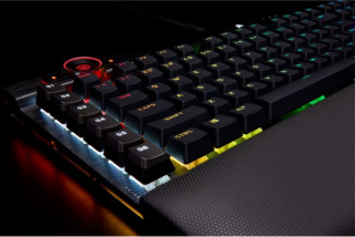 Corsair K100 RGB klávesnica USB QWERTZ Holandský Čierna PC