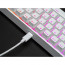 Corsair K65 RGB MINI klávesnica USB QWERTY Anglický Biela thumbnail