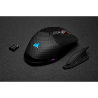 Corsair DARK CORE RGB PRO myš Pravoruké RF Wireless + Bluetooth + USB Type-A Optický 18000 DPI PC