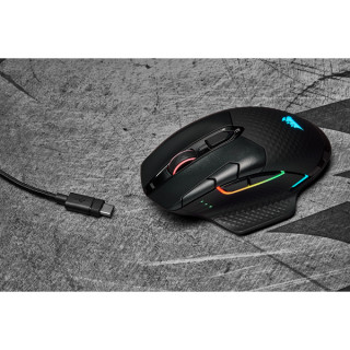 Corsair DARK CORE RGB PRO myš Pravoruké RF Wireless + Bluetooth + USB Type-A Optický 18000 DPI PC