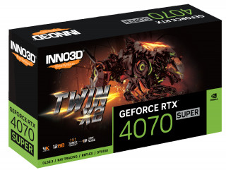 Inno3D GEFORCE RTX 4070 SUPER TWIN X2 NVIDIA 12 GB GDDR6X PC