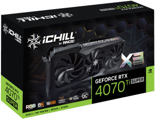 Inno3D iChill GEFORCE RTX 4070 Ti SUPER X3 NVIDIA 16 GB GDDR6X PC