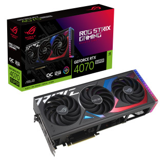 ASUS ROG -STRIX-RTX4070S-O12G-GAMING NVIDIA GeForce RTX 4070 SUPER 12 GB GDDR6X PC