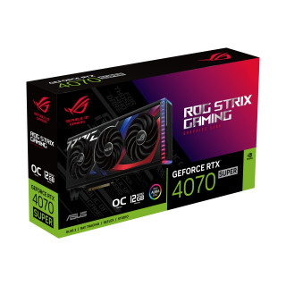 ASUS ROG -STRIX-RTX4070S-O12G-GAMING NVIDIA GeForce RTX 4070 SUPER 12 GB GDDR6X PC