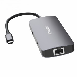 Verbatim CMH-05 USB Typ-C 5000 Mbit/s Strieborná PC