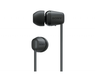 Sony WI-C100 Slúchadlá s mikrofónom Bezdrôtový Do ucha Hovor / hudba Bluetooth Čierna Mobile