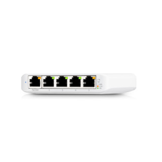 Ubiquiti UniFi USW Flex Mini Riadený Gigabit Ethernet (10/100/1000) Podpora napájania cez Ethernet (PoE) Biela PC