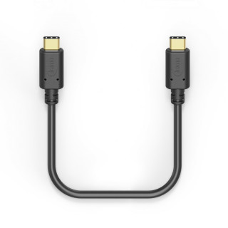 Hama 00201591 USB kábel 1,5 m USB 2.0 USB C Čierna PC