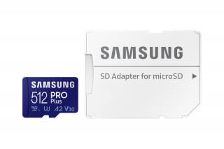 Samsung PRO Plus 512 GB MicroSDXC UHS-I Trieda 10 PC