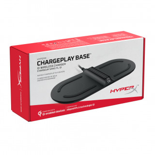 HyperX ChargePlay Base Univerzálne Čierna USB Bezdrôtové nabíjanie Rýchle nabíjanie Vnútorný PC