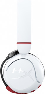 HyperX Cloud Mini - Wireless Gaming Headset (White) Slúchadlá s mikrofónom Bezdrôtový Pres hlavu Hranie Bluetooth Biela PC