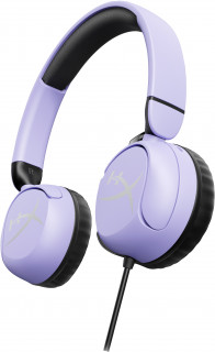 HyperX Cloud Mini - Gaming Headset (Lavender) Slúchadlá s mikrofónom Kábel Pres hlavu Hranie Čierna, Levanduľa PC