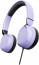 HyperX Cloud Mini - Gaming Headset (Lavender) Slúchadlá s mikrofónom Kábel Pres hlavu Hranie Čierna, Levanduľa thumbnail